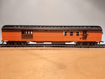 carrozza bagagliaio P.O. Milwaukee Road