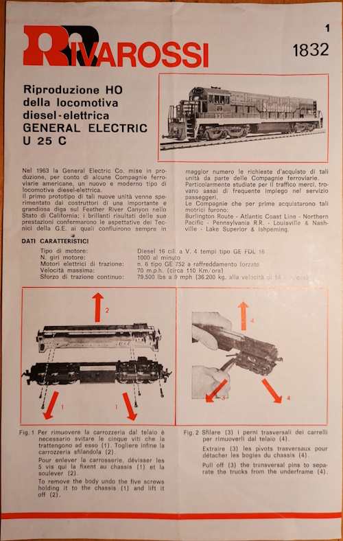 istruzioni