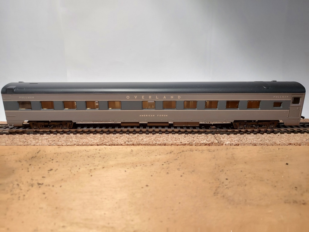 Carrozza roomette Union Pacific