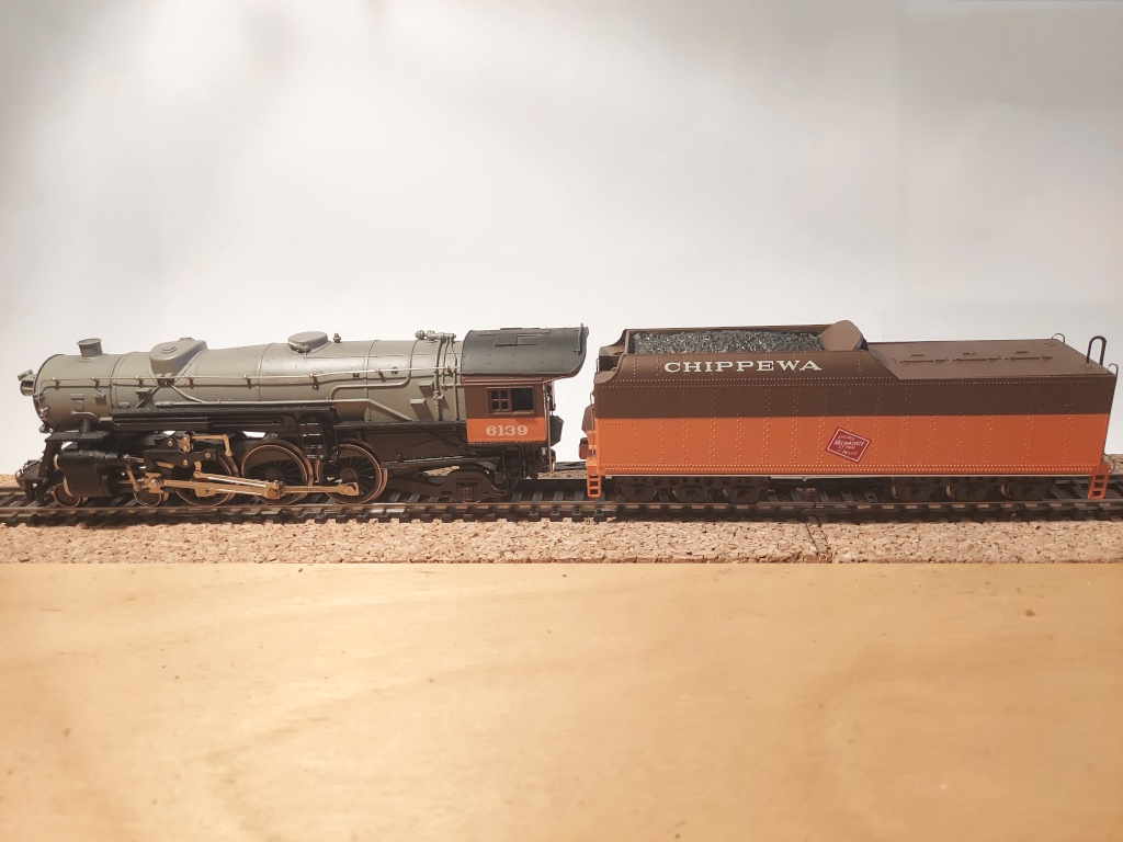 Locomotiva Heavy Pacific Milwaukee Road