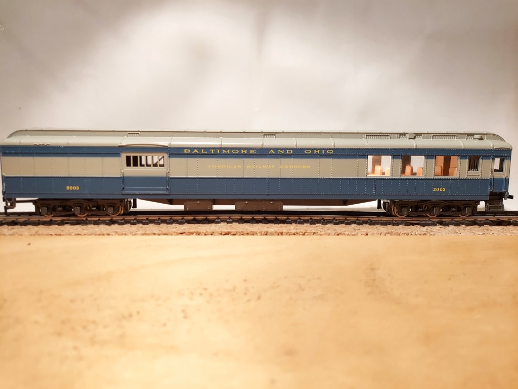 Carrozza Combine Baltimore & Ohio