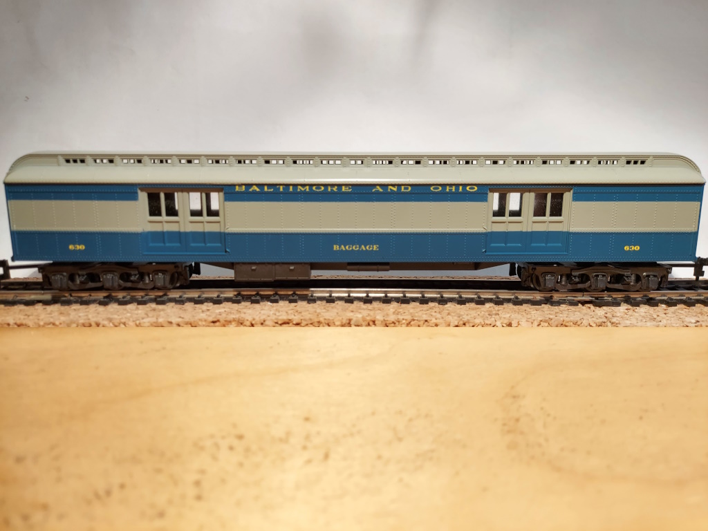 Carrozza Heavy Weight Baggage Express Baltimore & Ohio