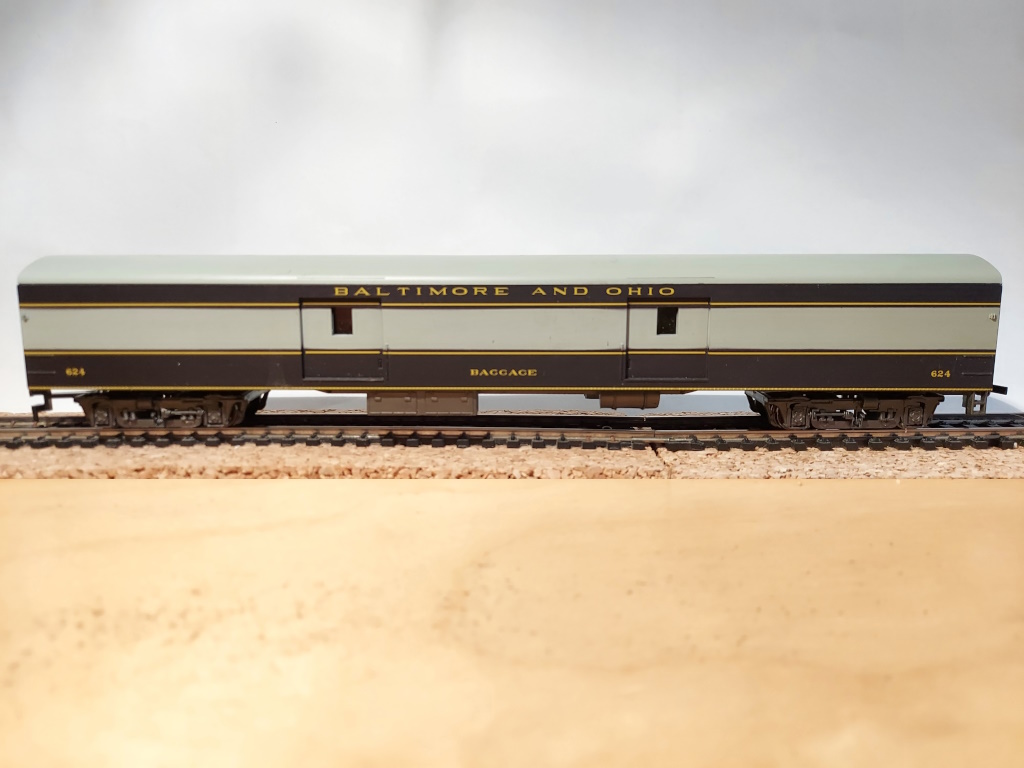 Carrozza Bagagliaio smooth side Baltimore & Ohio