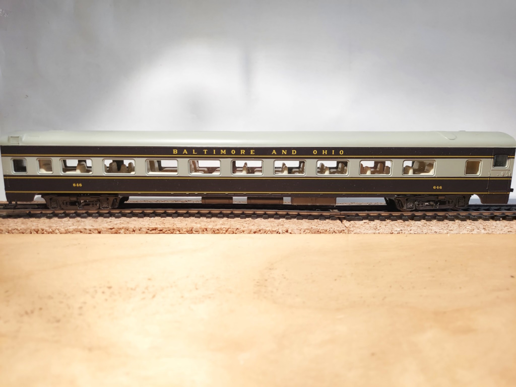 Carrozza Chair Coach smooth side Baltimore & Ohio