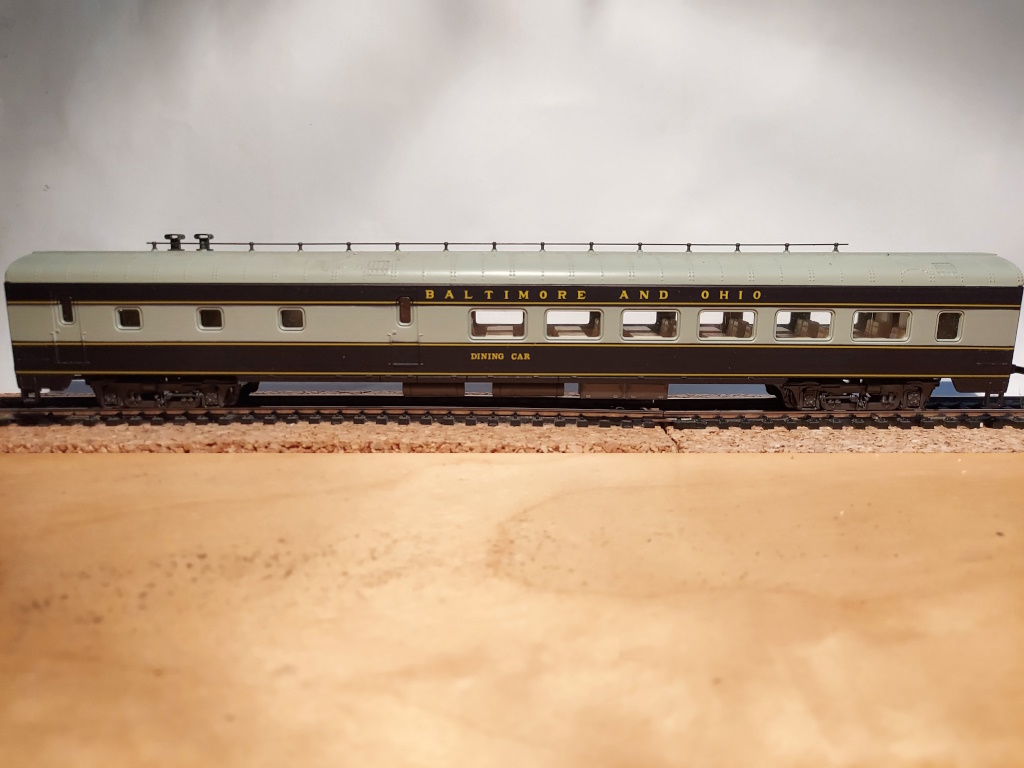 Carrozza Dining car smooth side Baltimore & Ohio