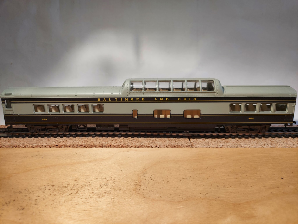 Carrozza Vista Dome smooth side Baltimore & Ohio