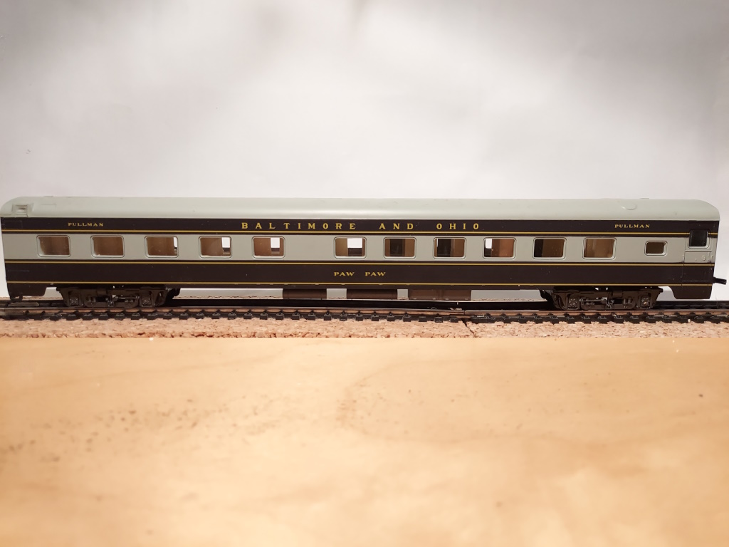 Carrozza roomette Baltimore & Ohio