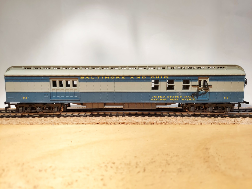 Carrozza Baggage P.O. Baltimore & Ohio