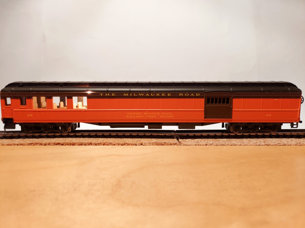 Carrozza Combine Milwaukee Road