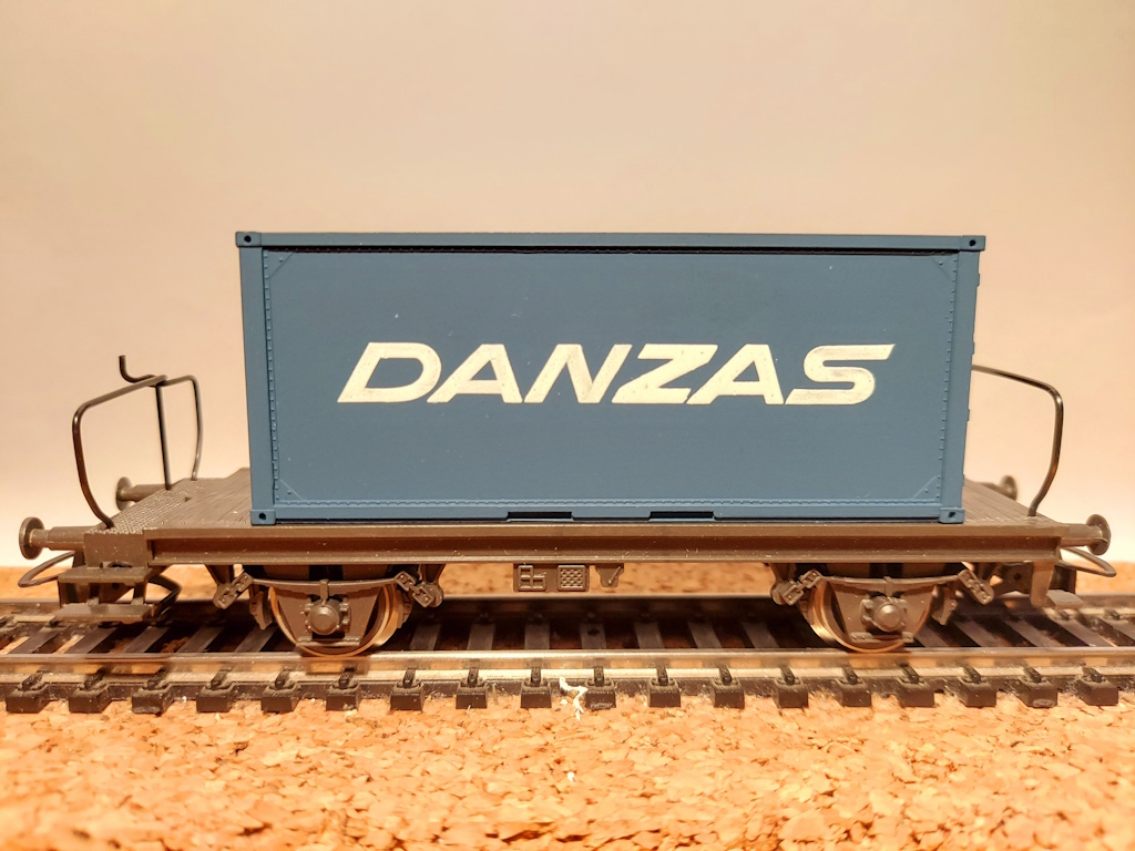 Pianale Lbs con container